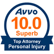 Avvo 10.0 Superb | Top Attorney Personal Injury