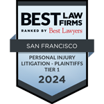 Best Law Firms | Best Lawyers | San Francisco | personal injury litigation | plaintiffs tier 1 | 2024